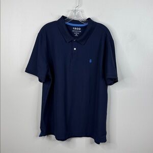 IZOD Advantage Performance Classic Navy Blue Polo Shirt Men's Size XXL
